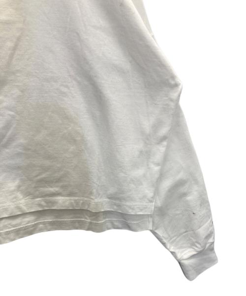 INSCRIRE（アンスクリア）INSCRIRE (アンスクリア) ロングスリーブカットソー ホワイト サイズ:Ｍの古着・服飾アイテム