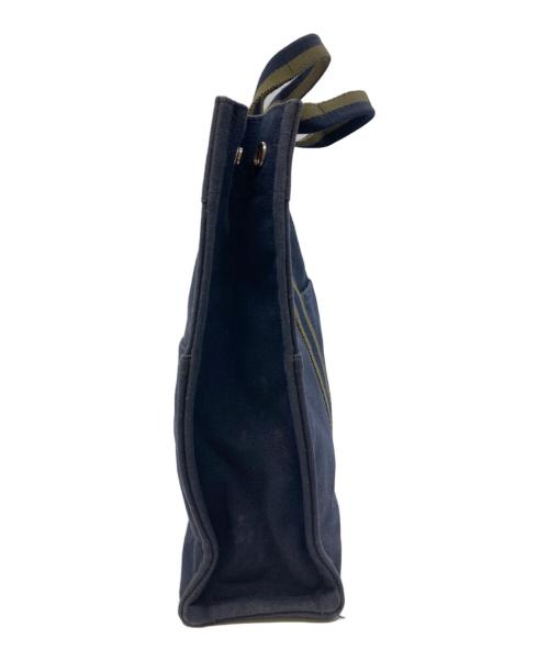 HERMES（エルメス）HERMES (エルメス) フールトゥMM　トートバッグ ネイビーの古着・服飾アイテム