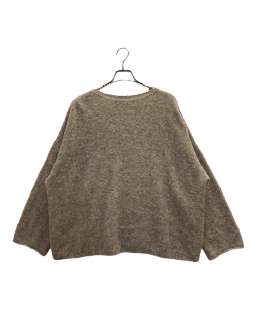 FRAMeWORK（フレームワーク）FRAMeWORK (フレームワーク) ベビーアルパカ ニュアンス プルオーバー ベージュ サイズ:FREEの古着・服飾アイテム