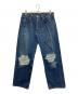 LEVI'S（リーバイス）の古着「559ルーズダメージデニムパンツ」｜ブルー