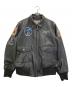 bo mike ronny（ビーオーマイクロニー）の古着「A-2 フライトジャケット」｜ブラック