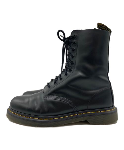 Dr.Martens（ドクターマーチン）Dr.Martens (ドクターマーチン) 10ホールブーツ ブラック サイズ:UK8の古着・服飾アイテム