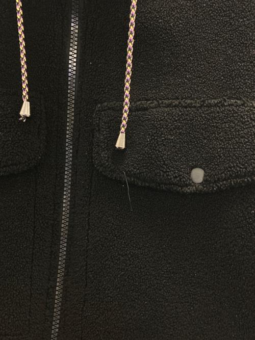 ZARA（ザラ）ZARA (ザラ) フリースジャケット ブラック サイズ:XSの古着・服飾アイテム