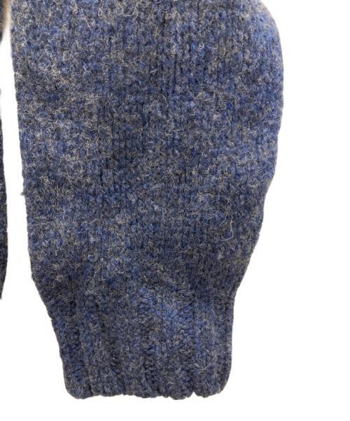 INVERALLAN（インバーアラン）INVERALLAN (インバーアラン) シェットランドセーター ブルー サイズ:40の古着・服飾アイテム