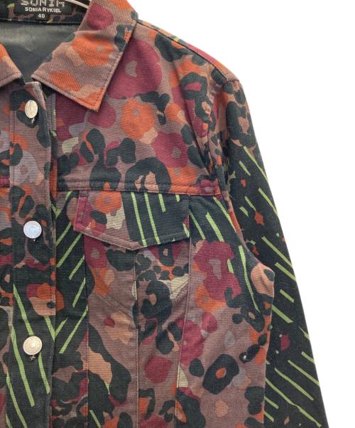 SONIA RYKIEL（ソニア リキエル）SONIA RYKIEL (ソニア リキエル) トラッカージャケット ブラウン サイズ:40の古着・服飾アイテム