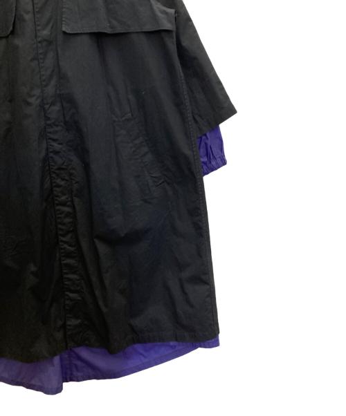 ZUCCA（ズッカ）ZUCCA (ズッカ) リバーシブルスプリングステンカラードッキングコート ネイビー サイズ:Ⅿの古着・服飾アイテム