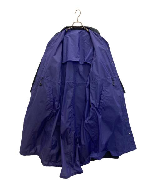 ZUCCA（ズッカ）ZUCCA (ズッカ) リバーシブルスプリングステンカラードッキングコート ネイビー サイズ:Ⅿの古着・服飾アイテム