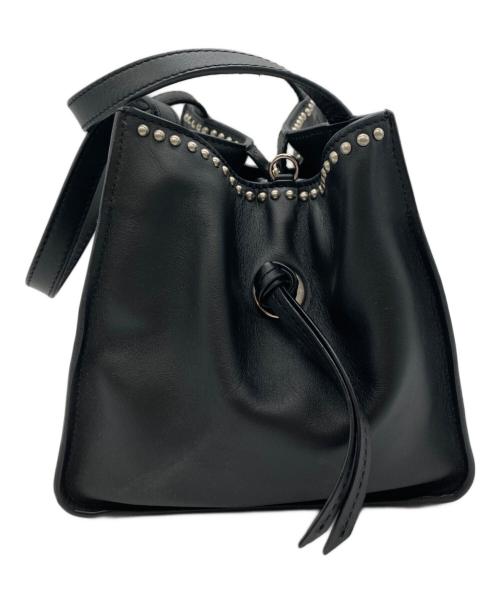 J&M DAVIDSON（ジェイ＆エム デヴィッドソン）J&M DAVIDSON (ジェイ＆エム デヴィッドソン) MINI BELLE WITH STUDS ブラックの古着・服飾アイテム