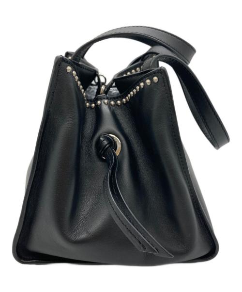 J&M DAVIDSON（ジェイ＆エム デヴィッドソン）J&M DAVIDSON (ジェイ＆エム デヴィッドソン) MINI BELLE WITH STUDS ブラックの古着・服飾アイテム