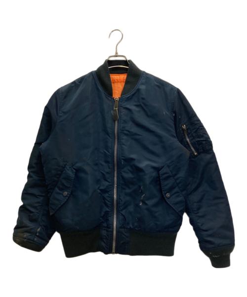 ALPHA（アルファ）ALPHA (アルファ) MA-1ジャケット ネイビー サイズ:表記無しの為下記参照の古着・服飾アイテム