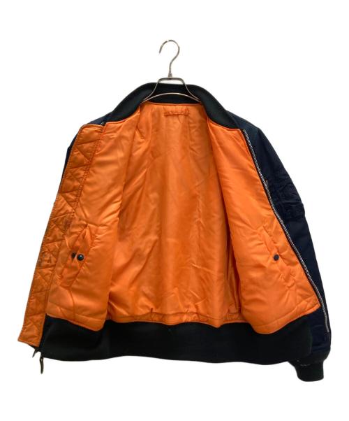 ALPHA（アルファ）ALPHA (アルファ) MA-1ジャケット ネイビー サイズ:表記無しの為下記参照の古着・服飾アイテム