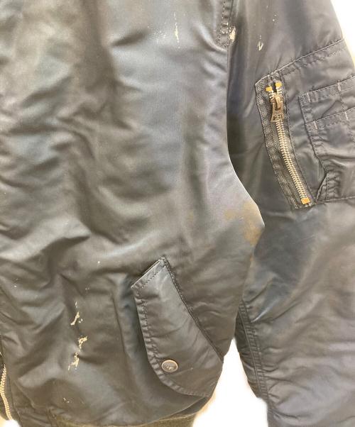 ALPHA（アルファ）ALPHA (アルファ) MA-1ジャケット ネイビー サイズ:表記無しの為下記参照の古着・服飾アイテム