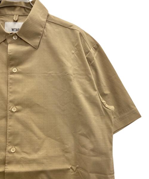 WTAPS（ダブルタップス）WTAPS (ダブルタップス) UNION 02/SS/COPO.RIPSTOP.COOLMAX ベージュ サイズ:Ⅿ 未使用品の古着・服飾アイテム