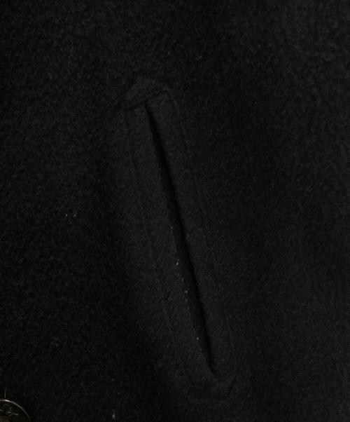 POLO RALPH LAUREN（ポロ・ラルフローレン）POLO RALPH LAUREN (ポロ・ラルフローレン) メルトンPコート ネイビー サイズ:Ⅼの古着・服飾アイテム