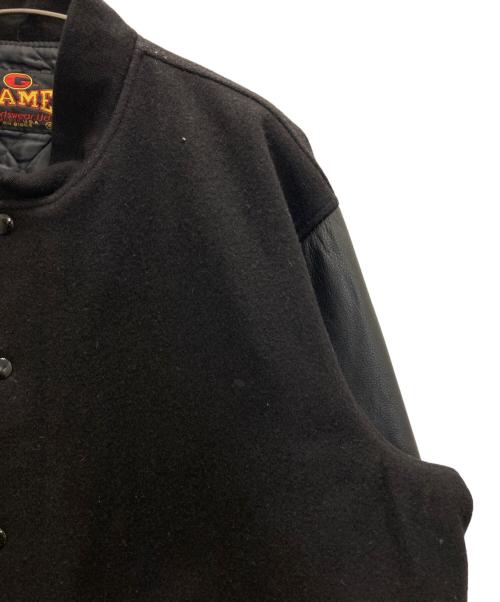 GAME SPORTS WEAR（ゲームスポーツウェア）GAME SPORTS WEAR (ゲームスポーツウェア) 90s studium jumper ブラック サイズ:XLの古着・服飾アイテム