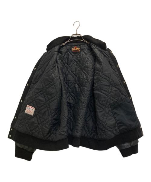 GAME SPORTS WEAR（ゲームスポーツウェア）GAME SPORTS WEAR (ゲームスポーツウェア) 90s studium jumper ブラック サイズ:XLの古着・服飾アイテム