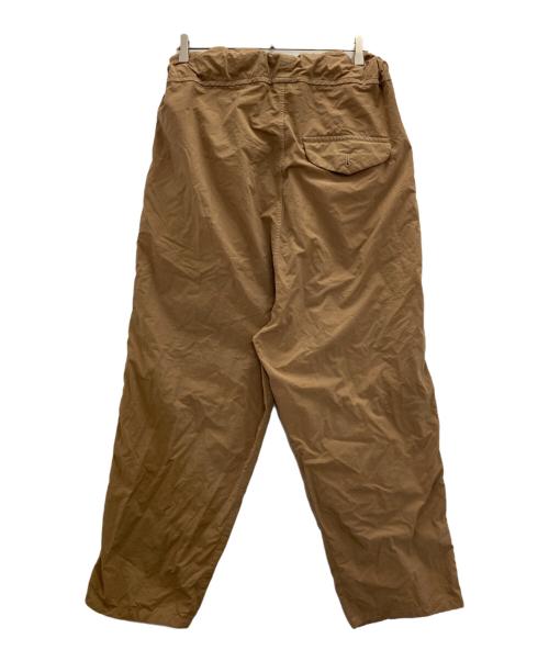 FIRMUM（フィルマム）FIRMUM (フィルマム) ナイロン タッサー ガーメントダイ パンツ ブラウン サイズ:Ⅿの古着・服飾アイテム
