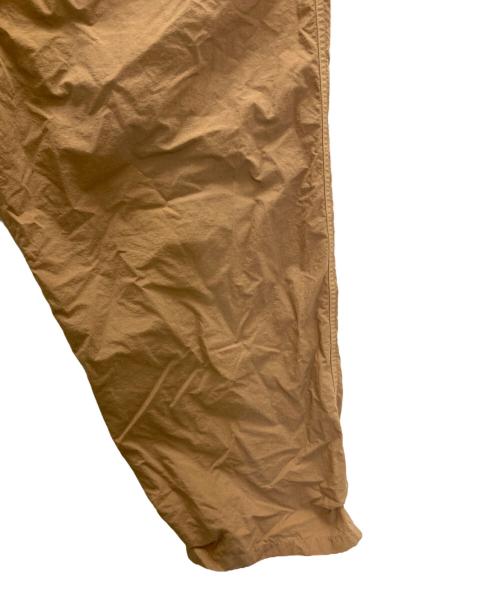 FIRMUM（フィルマム）FIRMUM (フィルマム) ナイロン タッサー ガーメントダイ パンツ ブラウン サイズ:Ⅿの古着・服飾アイテム