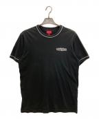 SUPREMEシュプリーム）の古着「Piping Ringer Tee」｜ブラック