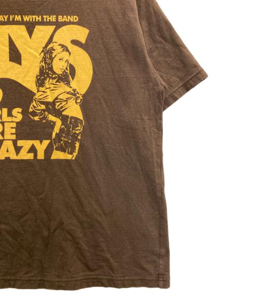 Hysteric Glamour（ヒステリックグラマー）Hysteric Glamour (ヒステリックグラマー) GIRLS ARE CRAZY Tシャツ ブラウン サイズ:Ⅿの古着・服飾アイテム