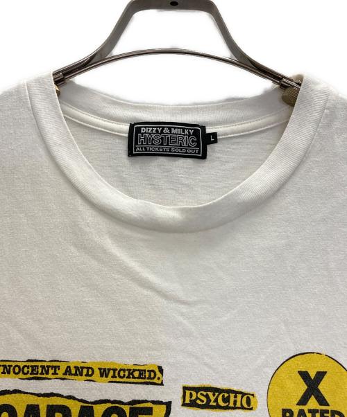 Hysteric Glamour（ヒステリックグラマー）Hysteric Glamour (ヒステリックグラマー) ヒスガールTee ホワイト サイズ:Ⅼの古着・服飾アイテム