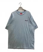 SUPREMEシュプリーム）の古着「Washed Script Tee」｜スカイブルー