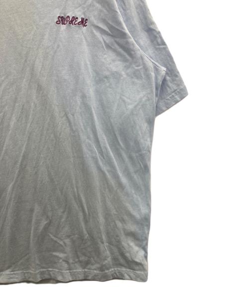 SUPREME（シュプリーム）Supreme (シュプリーム) Washed Script Tee スカイブルー サイズ:Ⅿの古着・服飾アイテム
