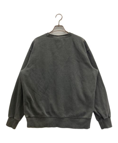 THE NORTH FACE（ザ ノース フェイス）THE NORTH FACE (ザ ノース フェイス) Supreme (シュプリーム) Pigment Printed Crewneck グレー サイズ:Sの古着・服飾アイテム