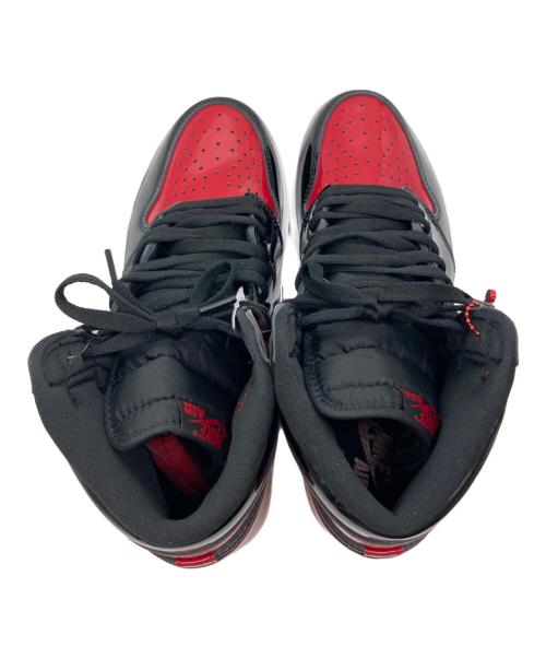 NIKE（ナイキ）NIKE (ナイキ) Air Jordan 1 High OG ブラック×レッド サイズ:27.5 未使用品の古着・服飾アイテム