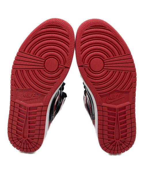 NIKE（ナイキ）NIKE (ナイキ) Air Jordan 1 High OG ブラック×レッド サイズ:27.5 未使用品の古着・服飾アイテム