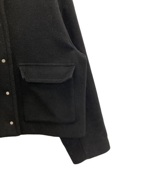 BEAUTY&YOUTH（ビューティーアンドユース）BEAUTY&YOUTH (ビューティーアンドユース) ノーカラーショートコート ブラック サイズ:Ⅿの古着・服飾アイテム