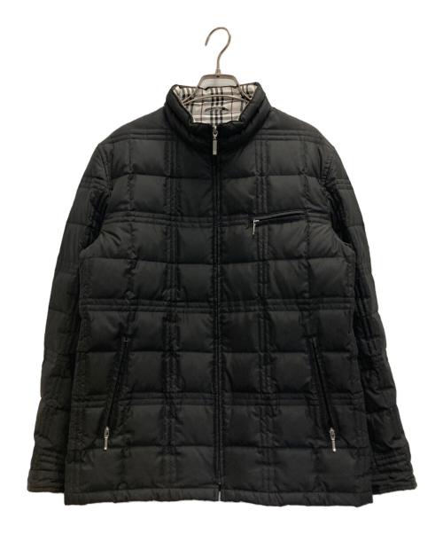 BURBERRY BLACK LABEL（バーバリーブラックレーベル）BURBERRY BLACK LABEL (バーバリーブラックレーベル) キルティングダウンジャケット ブラック サイズ:Ⅿの古着・服飾アイテム