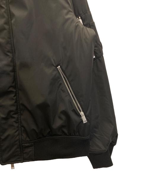 ARMANI EXCHANGE（アルマーニ エクスチェンジ）ARMANI EXCHANGE (アルマーニ エクスチェンジ) フライトジャケット ブラック サイズ:Ⅼの古着・服飾アイテム