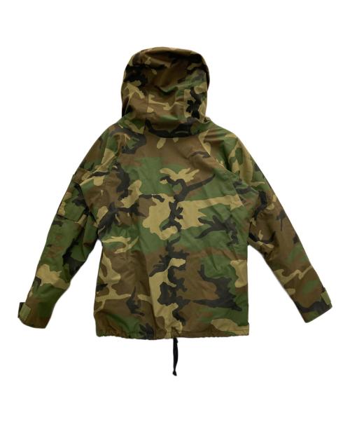 ALPHA INDUSTRIES（アルファインダストリーズ）ALPHA INDUSTRIES (アルファインダストリーズ) ECWCS GEN1 PARKA EXTREAM COLD WEATHER CAMOUFLAGE グリーン サイズ:SMALL SHORTの古着・服飾アイテム