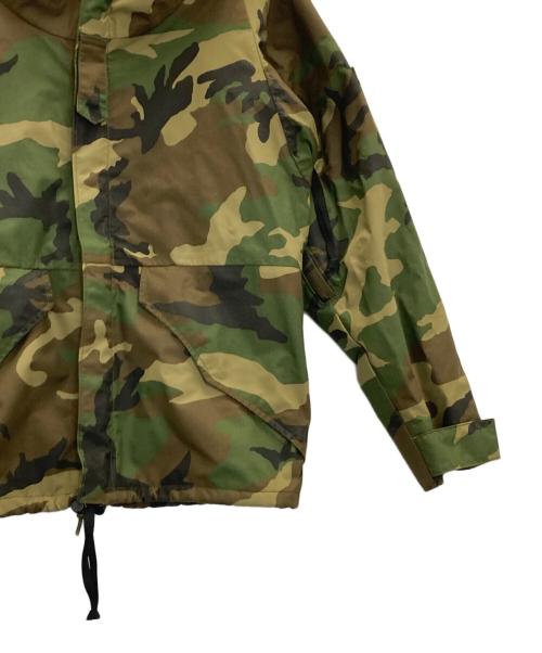 ALPHA INDUSTRIES（アルファインダストリーズ）ALPHA INDUSTRIES (アルファインダストリーズ) ECWCS GEN1 PARKA EXTREAM COLD WEATHER CAMOUFLAGE グリーン サイズ:SMALL SHORTの古着・服飾アイテム