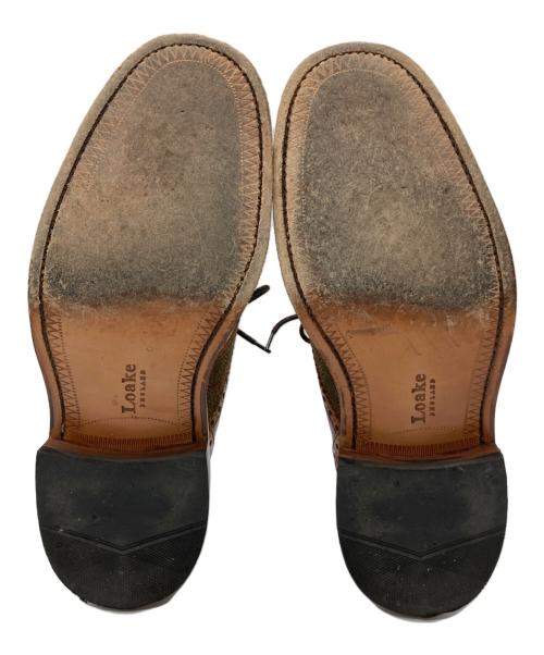 LOAKE（ローク）LOAKE (ローク) ウィングチップシューズ ブラウン サイズ:8Fの古着・服飾アイテム