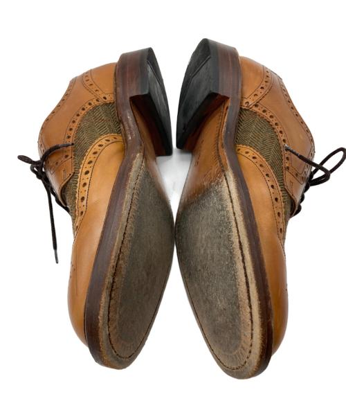 LOAKE（ローク）LOAKE (ローク) ウィングチップシューズ ブラウン サイズ:8Fの古着・服飾アイテム