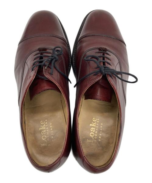 LOAKE（ローク）LOAKE (ローク) ストレートチップシューズ ブラウン サイズ:8の古着・服飾アイテム