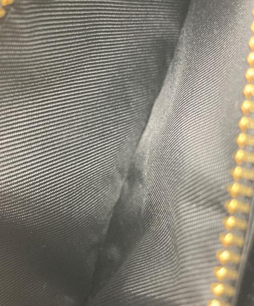 COACH（コーチ）COACH (コーチ) クロスグレーン レザー ロング ジップ アラウンド ウォレット ブラックの古着・服飾アイテム