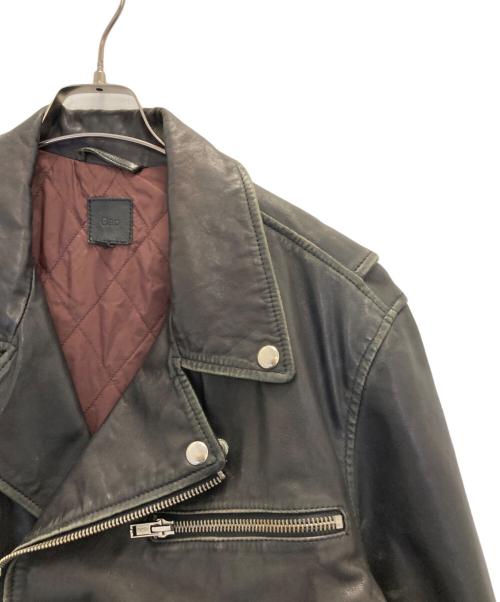 GAP（ギャップ）GAP (ギャップ) ダブルレザーライダースジャケット ブラック サイズ:Ⅼの古着・服飾アイテム