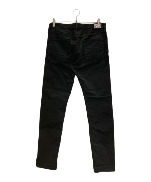 Hysteric Glamour（ヒステリックグラマー）Hysteric Glamour (ヒステリックグラマー) WICKED STAR pt ストレッチチノスリムパンツ ブラック サイズ:81cm (W32)の古着・服飾アイテム