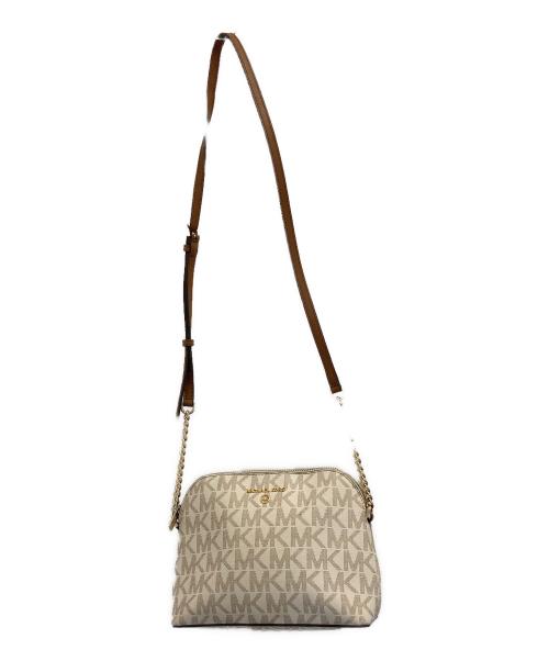 MICHAEL KORS（マイケル・コース）MICHAEL KORS (マイケル・コース) ショルダーバッグ ホワイトの古着・服飾アイテム