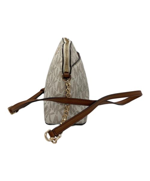 MICHAEL KORS（マイケル・コース）MICHAEL KORS (マイケル・コース) ショルダーバッグ ホワイトの古着・服飾アイテム