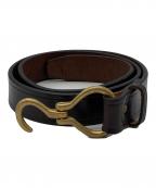 TORY LEATHERトリーレザー）の古着「Hoof Pick Belt」｜ブラウン