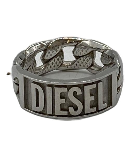 DIESEL（ディーゼル）DIESEL (ディーゼル) ロゴリング シルバー サイズ:10の古着・服飾アイテム