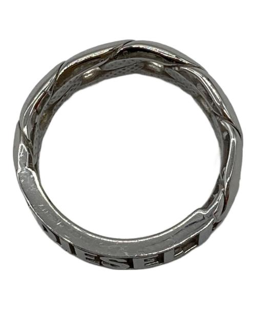 DIESEL（ディーゼル）DIESEL (ディーゼル) ロゴリング シルバー サイズ:10の古着・服飾アイテム