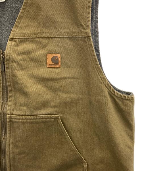 CarHartt（カーハート）CarHartt (カーハート) ダックベスト オリーブ サイズ:2XLの古着・服飾アイテム