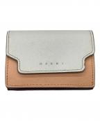 MARNIマルニ）の古着「ミニウォレット」｜ホワイト×ピンク