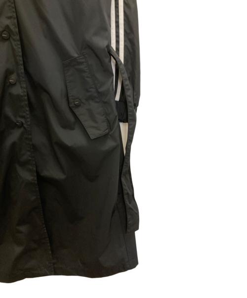 adidas（アディダス）adidas (アディダス) アディカラークラシックストレンチコート ブラック サイズ:Ⅿの古着・服飾アイテム