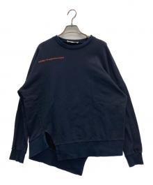 ENFOLD（エンフォルド）の古着「オーディオスウェット」｜ネイビー